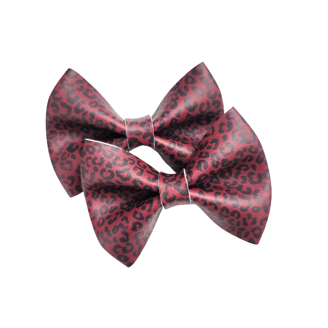 Stella Piggie Set - Raisin Leopard