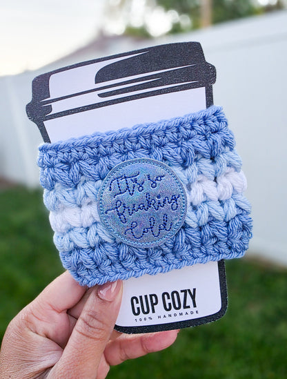 Crochet Coffee Cozy - So Cold