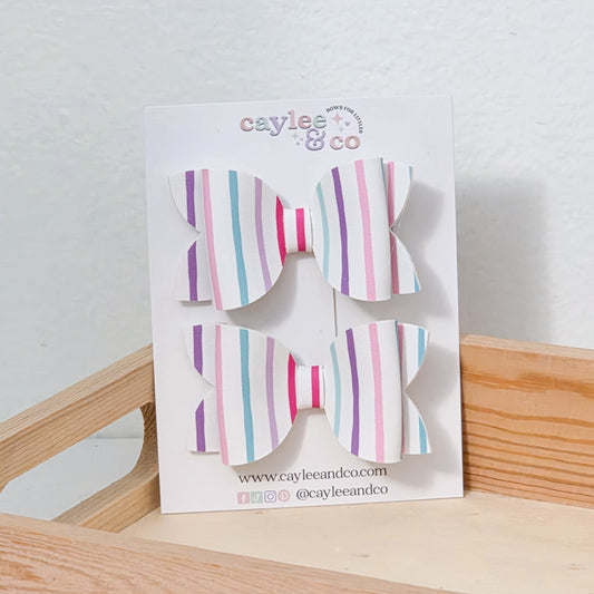 Mini Remi Piggie Set - Colorful Stripes