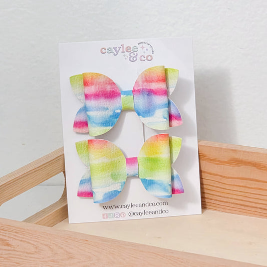 Mini Remi Piggie Set - Rainbow Melt