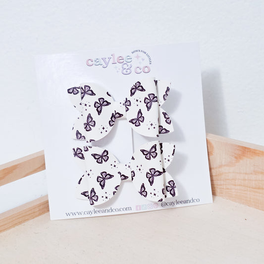 Mini Remi Piggie Set - Black Butterfly