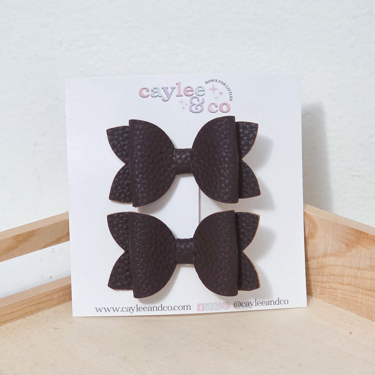 Mini Remi Piggie Set - Deep Brown