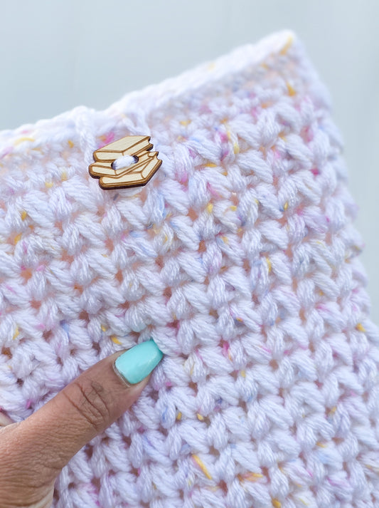 Crochet Kindle Cover/Sleeve - Pastel Tweed