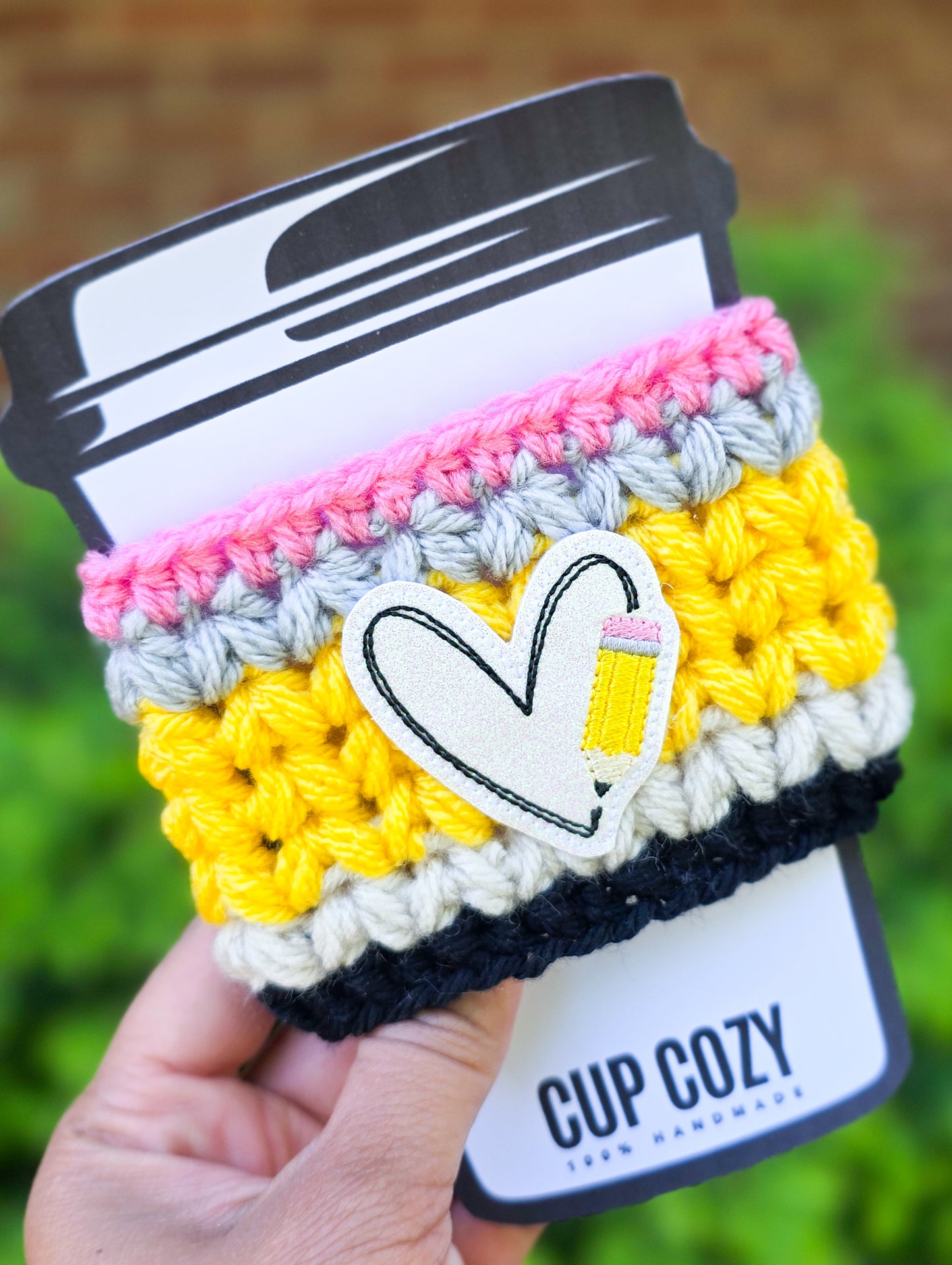 Crochet Coffee Cozy - Pencil