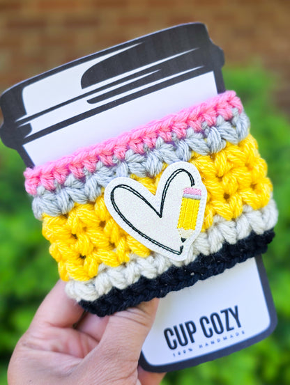 Crochet Coffee Cozy - Pencil