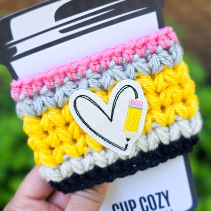 Crochet Coffee Cozy - Pencil