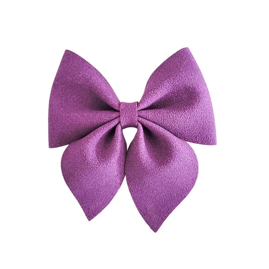 Saylor - Purple Suede