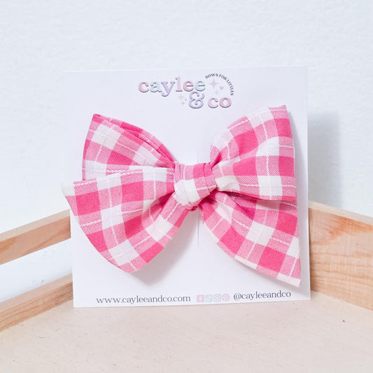 Layla - Pink Plaid