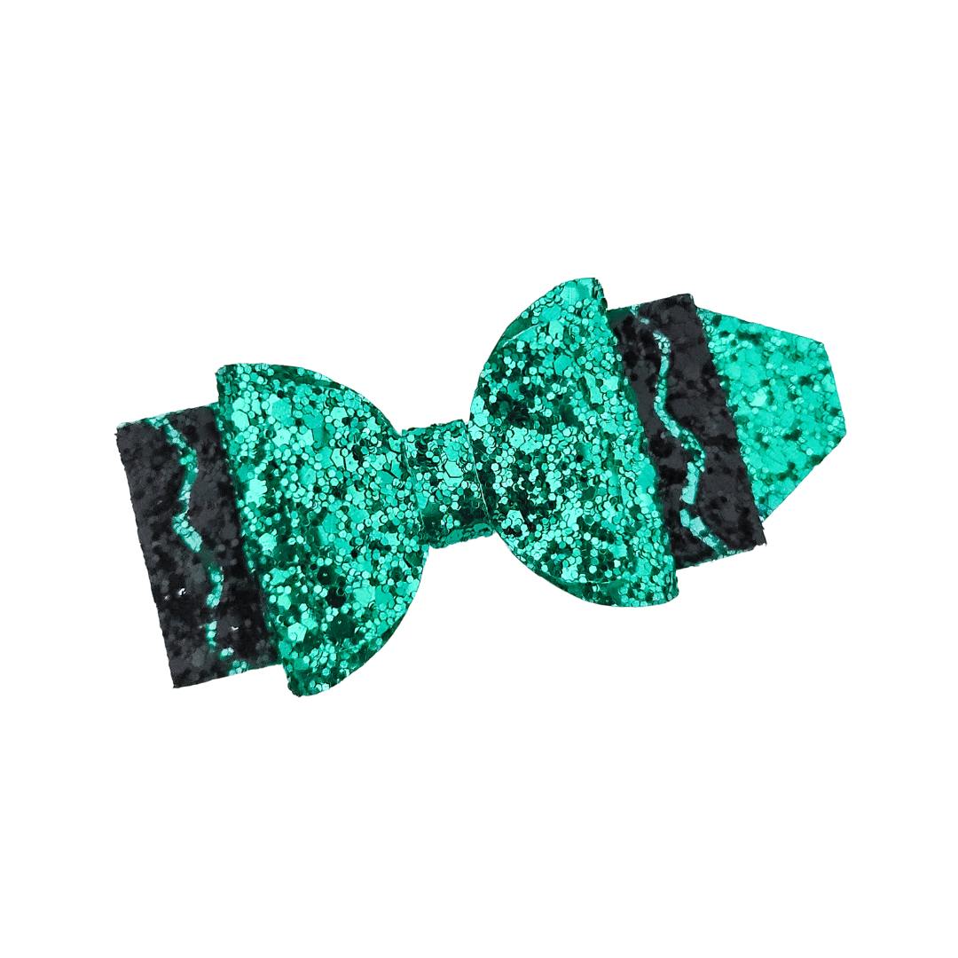 Crayon Bow - Green